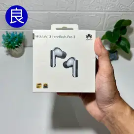Huawei FreeBuds Pro 3 Silver Frost Garansi Resmi Indo Fullset Ori