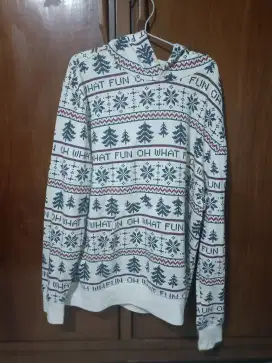 Hoodie Aeropostale Christmas Oh What Fun XL
