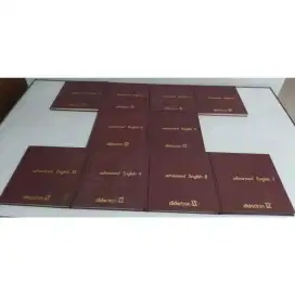 Buku Advanced English Complete Volumes Original Didactronia 1974