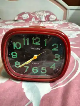 jam weker seiko asli