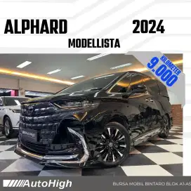 DP10% [Km9.000] Alphard G Modellista 2024 / Hybrid Reg 2023 #AUTOHIGH
