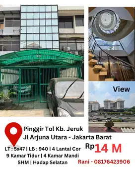 Dijual Kantor Arjuna Utara Kebon Jeruk