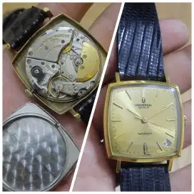 Jam Universal Geneve Tank Microtor Polerouter Automatic Omega Longines