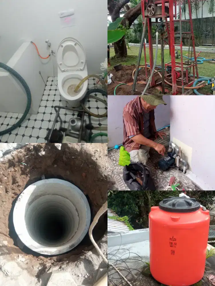 ATASI SALURAN MAMPET SERVIS POMPA SEDOT WC KURAS TANDON