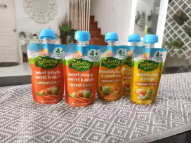 Bubur bayi Raffertys Garden Baby Food  Pouches 4+ Mounths