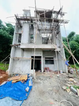 Rumah 2 lantai depok 700jtan free biaya dp 0% sukmajaya cilodong