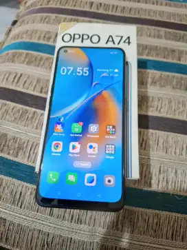 Oppo A74 4G Fullset normal siap pakai