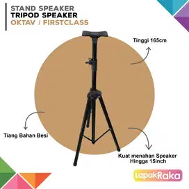 Stand Speaker Tripod Murah dan Kuat | Oktav Firstclass