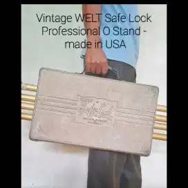 Vintage welt safe lock project O stand made in USA