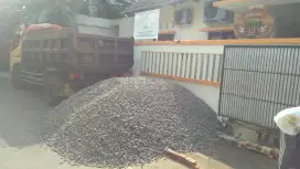 Limestone basecourse batu kali sirdam split makadam pasir urug