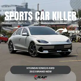 BRAND NEW Hyundai Ioniq 6 Gray Matte 2023 AWD Listrik
