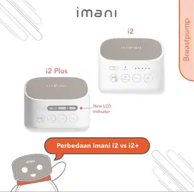 2pcs Pompa asi breastpump IMANI korea i2plus