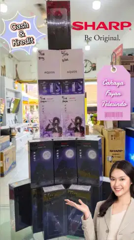 SHARP AQUOS V6 5G RAM 4/128GB NEW BERGARANSI RESMI DIJAMIN AMAN