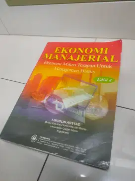 Buku Ekonomi Manajerial Edisi 4 Lincolin Arsyad