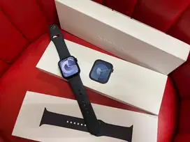 Apple Watch 9 41mm Midnight Garansi Aktif Mulus Like New Fullset Ori