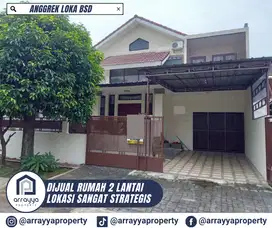 DIJUAL RUMAH LUAS SIAP HUNI DI ANGGREK LOKA BSD -AHB311