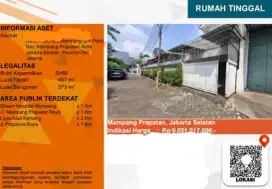 Dijual Rumah Pela Mampang Mampang Prapatan