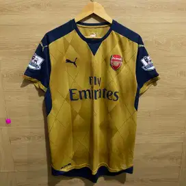 Jersey arsenal away 2015 t shir kaos bola football