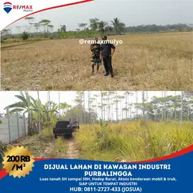 Dijual Tanah 5-50 Hectare Siap Untuk Industri