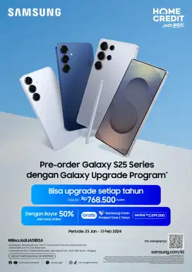 Promo Pre-Order samsung s25 series