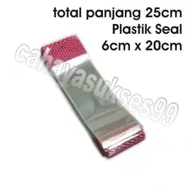 Plastik Seal Display 6cm Pajangan Plastic Packaging Kemasan Aksesoris