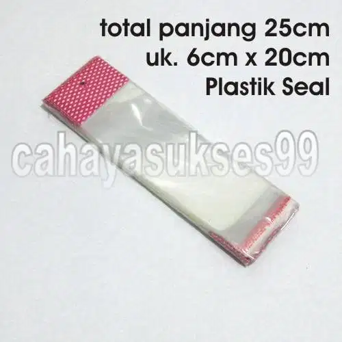 Plastik Seal Display 6cm Pajangan Plastic Packaging Kemasan Aksesoris