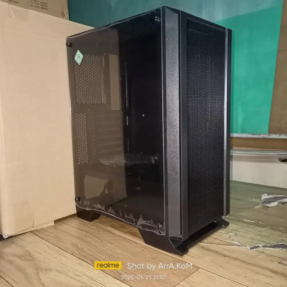 .:: CASING INFINITY NEBULA V4 TEMPERED GLASS ATX ::.
