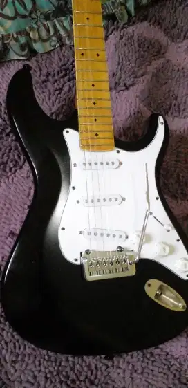 GITAR listrik super strat Dean Zelisnky black beauty ciaaaaaamik