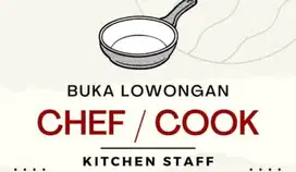 Sedang mencari chef, kasir, waiter