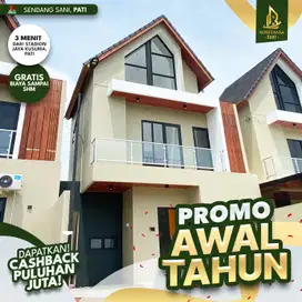 Rumah Mewah 2 Lantai Dekat Sekolah Al Azhar Pati Lingkungan Premium