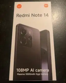 Redmi note 14 4G 8/128GB garansi resmi xiaomi