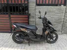 Honda beat street 2018 hitam