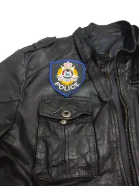 Western Australian Police Leather Jacket
