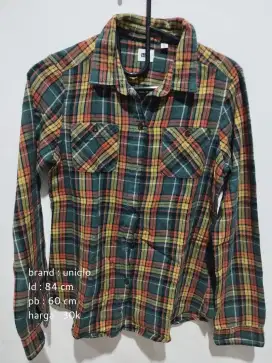 Kemeja panjang anak/remaja uniqlo