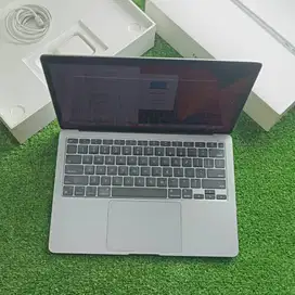 Macbook Air 13 inch M1 2020 RAM 8GB SSD 256GB fullset ori ex iBox