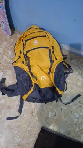 Tas outdoor 70L masih baru