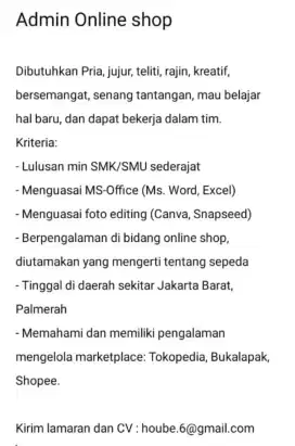 admin online shop