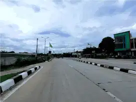 Lahan Siap Bangun Dekat Gerbang Tol Yogyakarta View Sawah