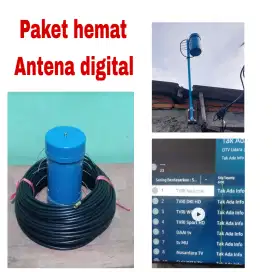 Antena tv digital cocok semua TV Led Lcd Bisa sekalian pemasangan