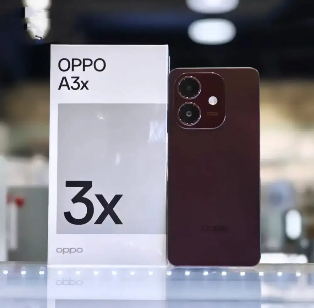OPPO A3x 12GB/128GB , 45W SuperVOOC Bisa Cicilan Tanpa DP
