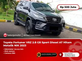 [ KICK SENSOR ] Toyota Fortuner VRZ 2.8 GR Sport AT Hitam 2023/2024