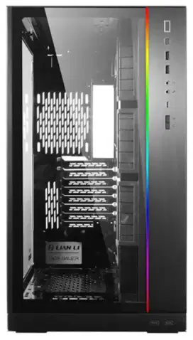 Casing Gaming Full Tower Lian Li PC-011 Dynamic XL Black ROG Certified