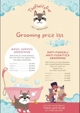 Home Service Dog Grooming