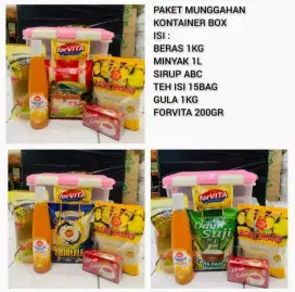 Paket Sembako Munggahan Box Kontainer