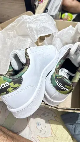 Adidas shoes Advantage Base White Army GW9283