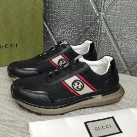 SNEAKER GUCCI MEN LEATHER BRANDED IMPORT