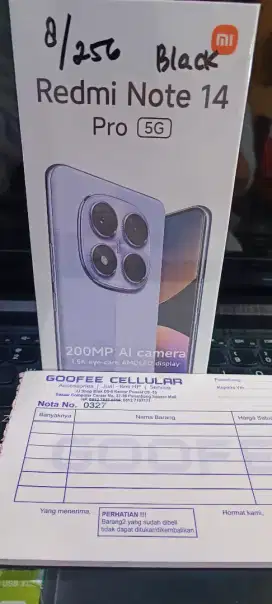 Xiaomi Redminote 14 Pro 5G 8/256 & 12/ 512 resmi