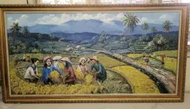 Lukisan Panen Premium