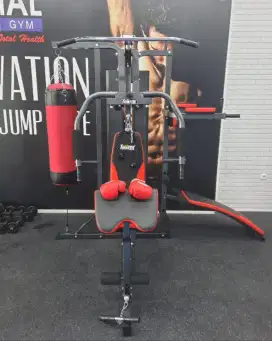 ALAT FITNESS BARU HOME GYM 3 SISI SAMSAK GRATIS SARUNG TINJU