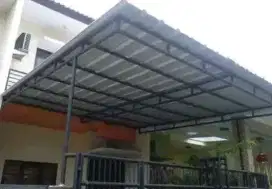 Kanopi bajaringan dan sepandek polos dan alderon RS